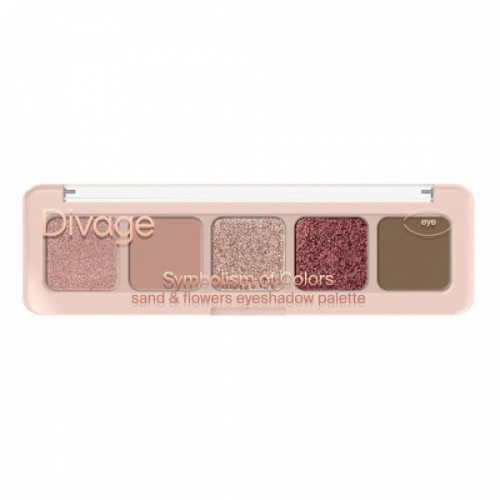 Divage Тени Для Век В Палетке S&F Palette Symbolism Of Colors Sand&flowers